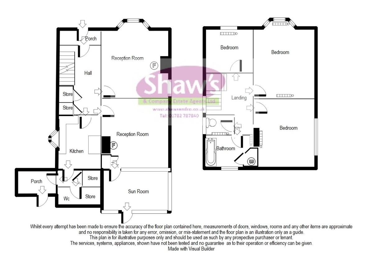 Floorplans For High Lane, Tunstall, Stoke-on-Trent