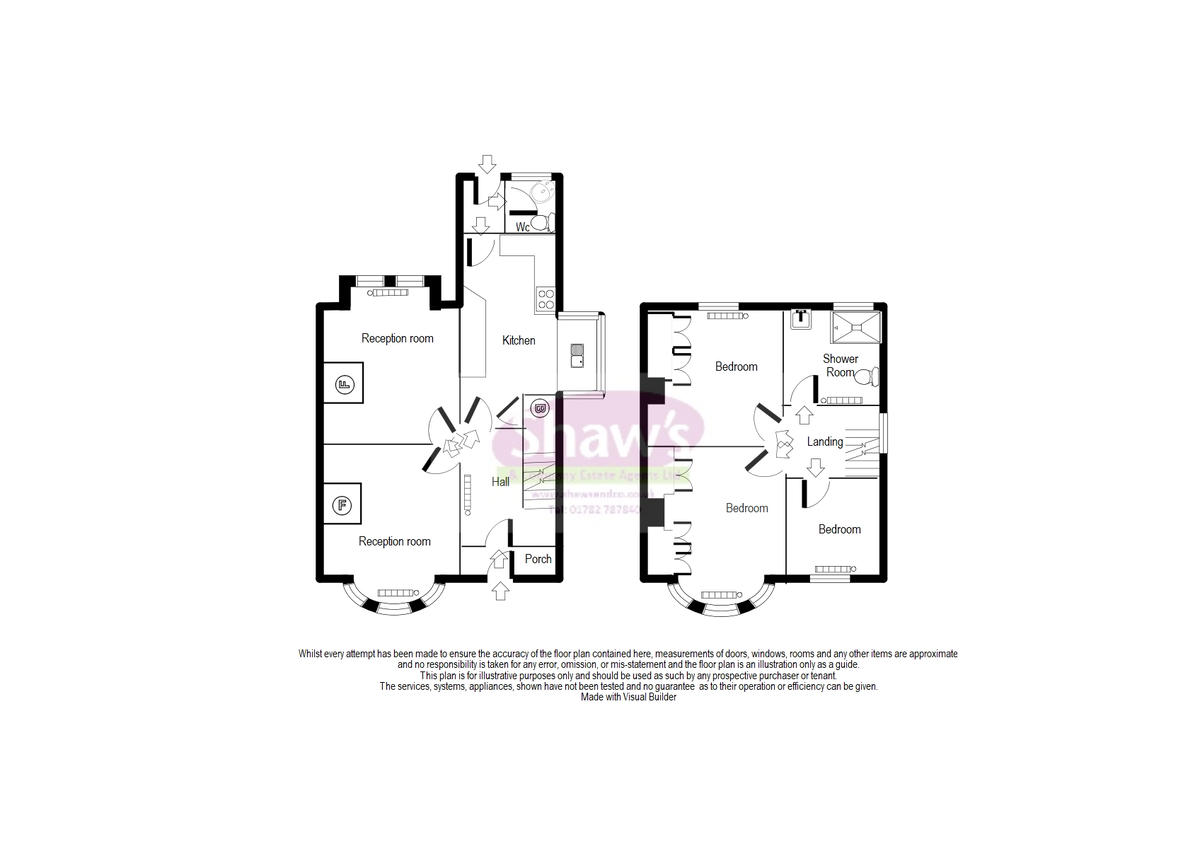 Floorplans For Clough Hall Road, Clough Hall, Kidsgrove, Stoke-on-Trent