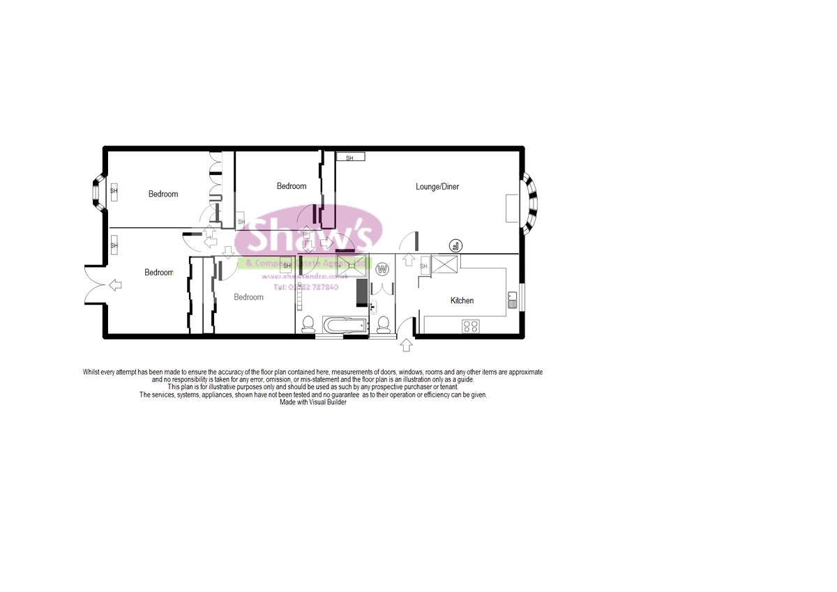 Floorplans For Laurel Drive, Harriseahead, Stoke-on-Trent