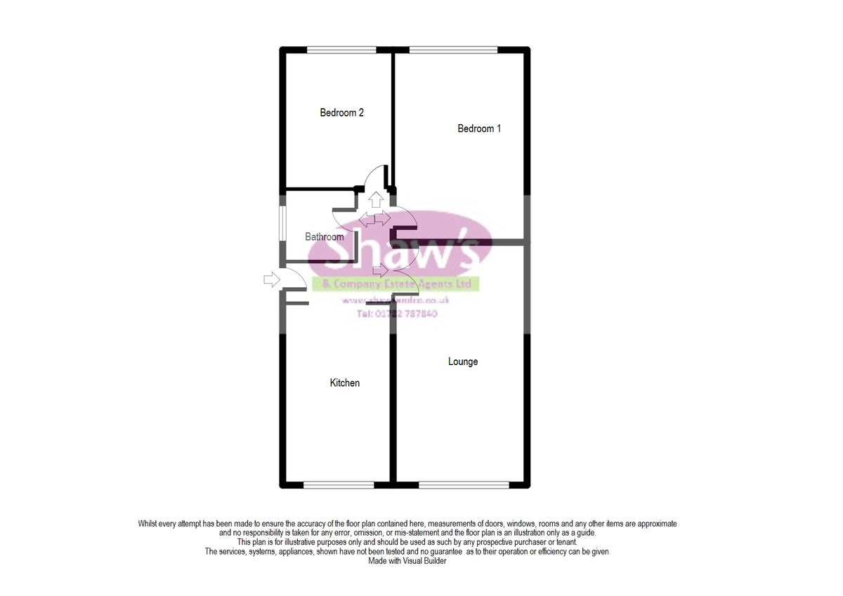 Floorplans For St. Andrews Drive, Kidsgrove, Stoke-on-Trent