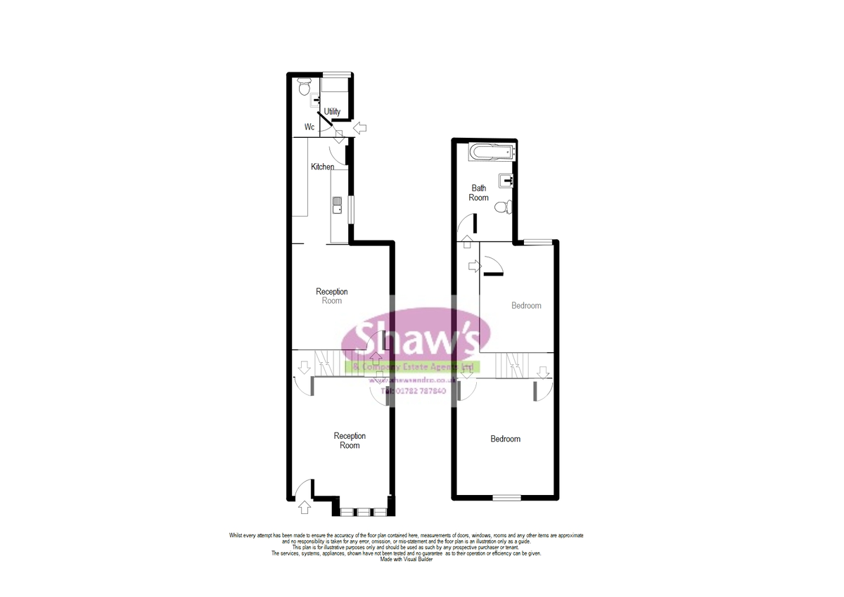 Floorplans For Long Lane, Harriseahead, Stoke-on-Trent