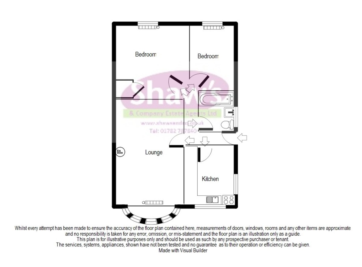 Floorplans For Pine Close, Talke, Stoke-on-Trent