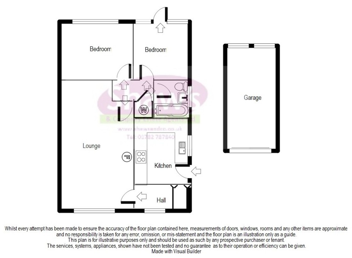 Floorplans For Windmill Avenue, Kidsgrove