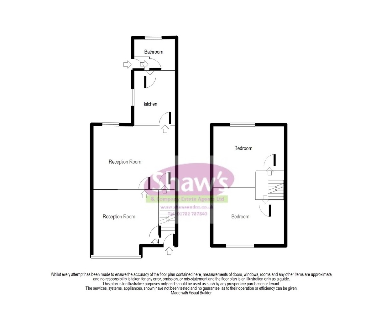 Floorplans For Patterdale Street, Burslem, Stoke-on-Trent