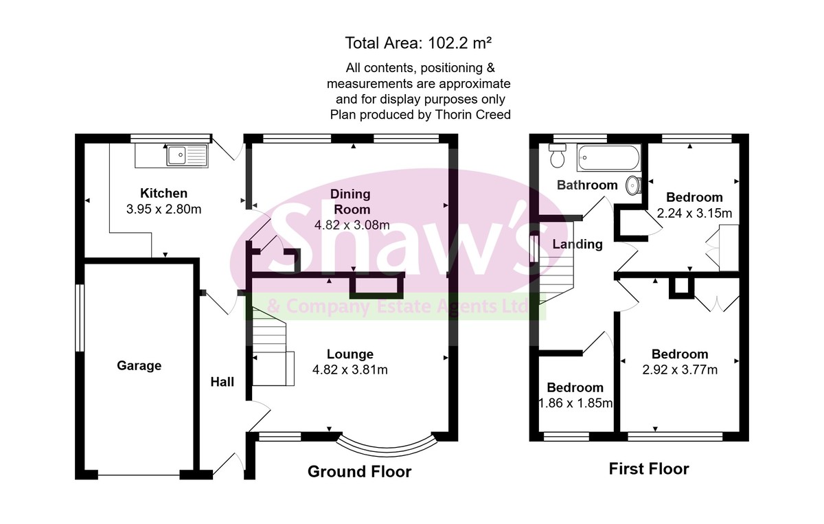 Floorplans For Kidsgrove, Stoke-on-Trent