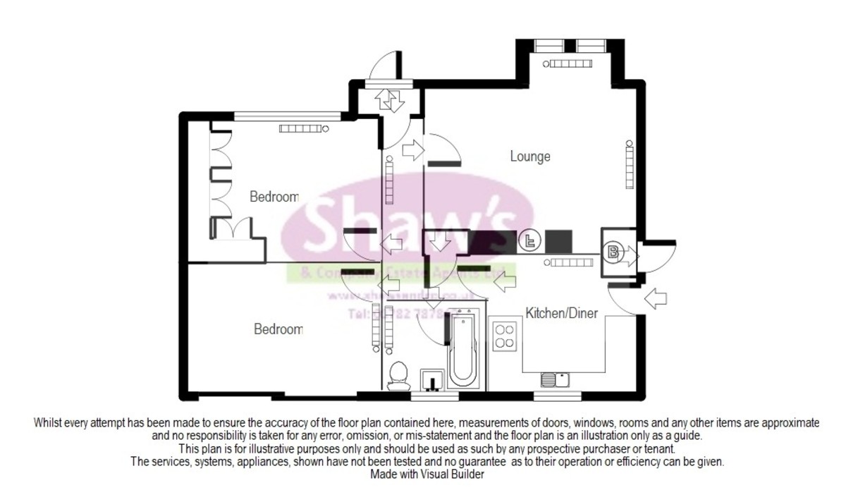 Floorplans For Lichfield Road, Talke, Stoke-on-Trent