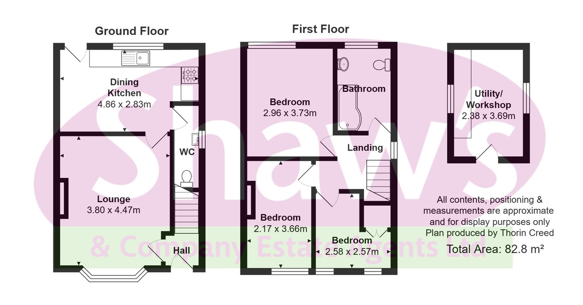Floorplans For Breeze Avenue, Stoke-on-Trent