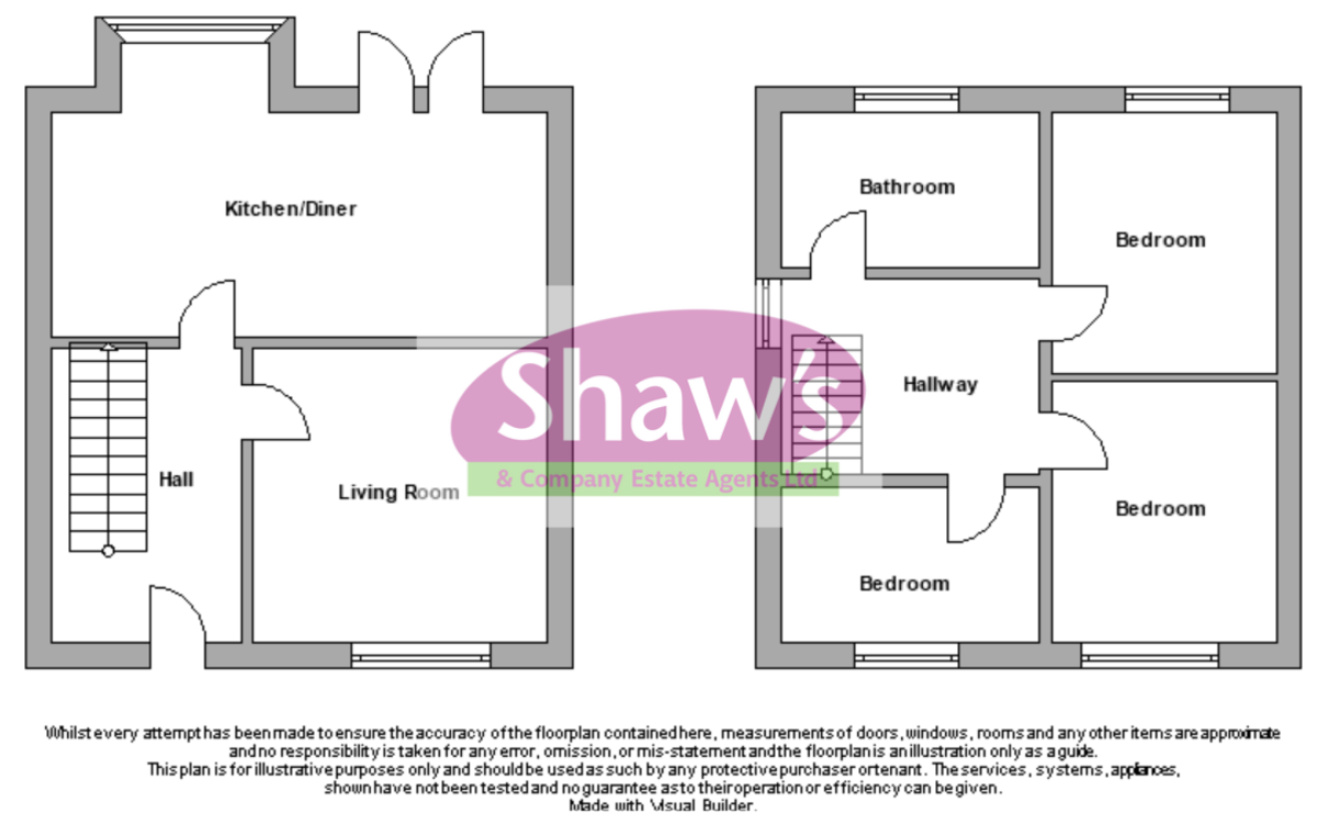 Floorplans For Park Avenue, Kidsgrove, Stoke-on-Trent