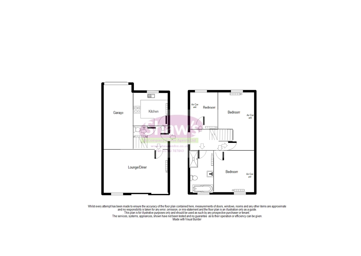Floorplans For Lorraine Street, Packmoor