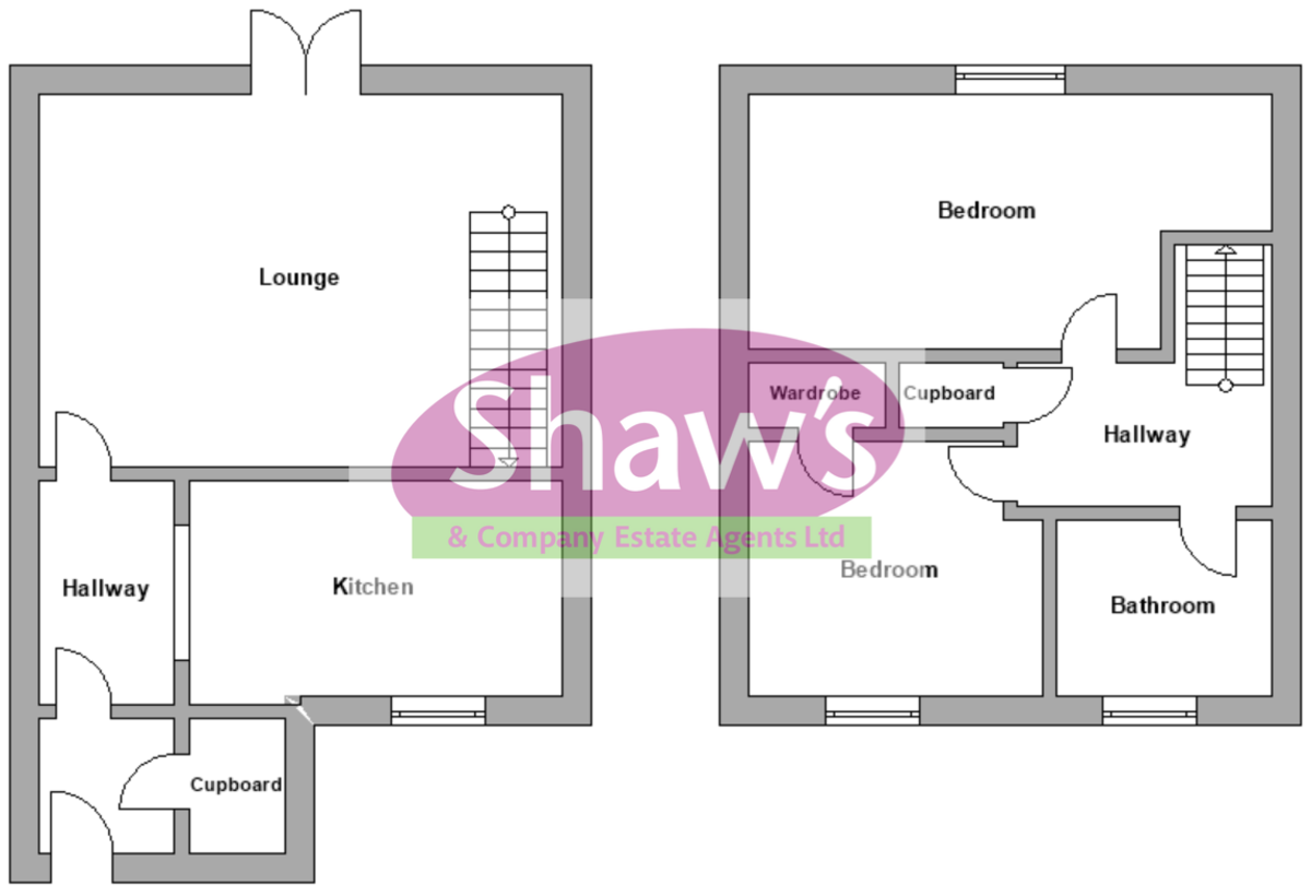 Floorplans For Winghay Road, Kidsgrove