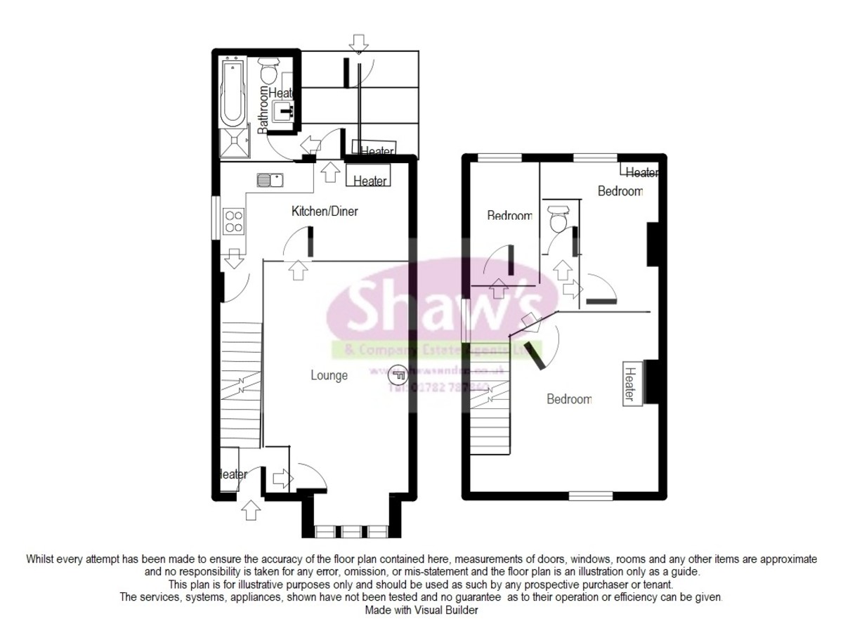 Floorplans For Drubbery Lane, Blurton, Stoke-on-Trent