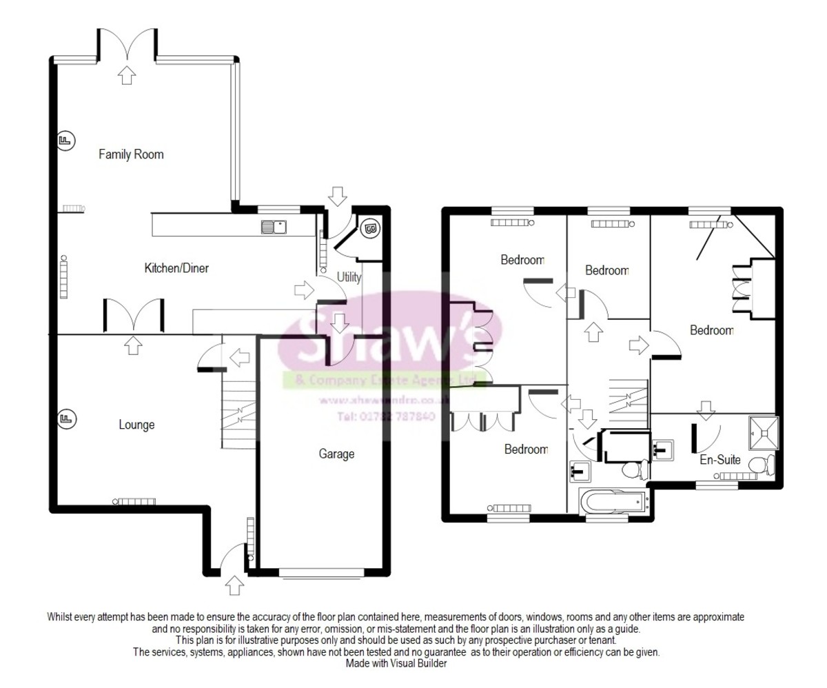 Floorplans For Waterloo Grove, Kidsgrove, Stoke-on-Trent