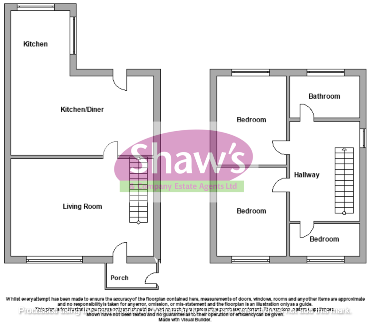 Floorplans For Walton Way, Talke, Stoke-on-Trent