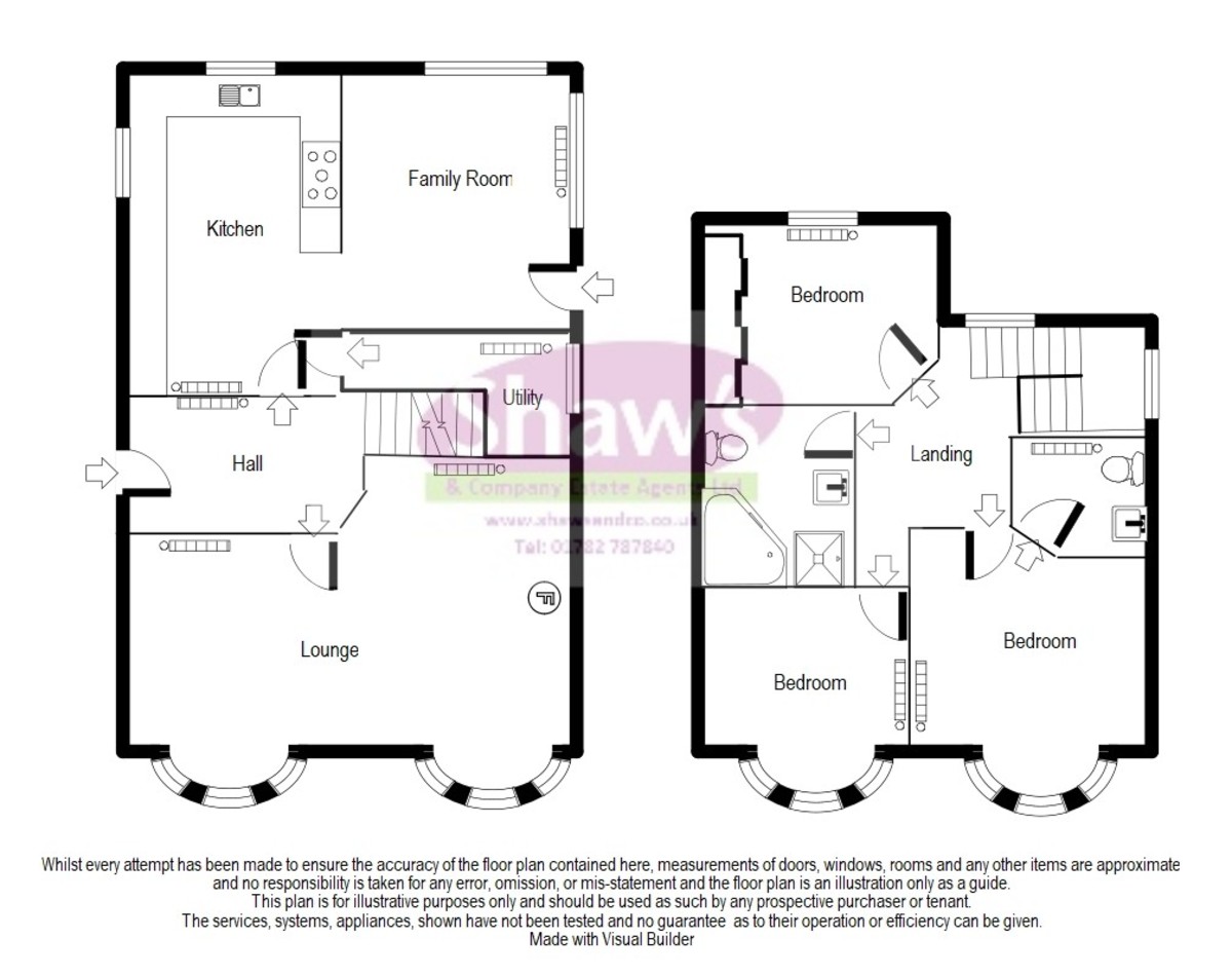 Floorplans For Florence House, Newtown, Newchapel
