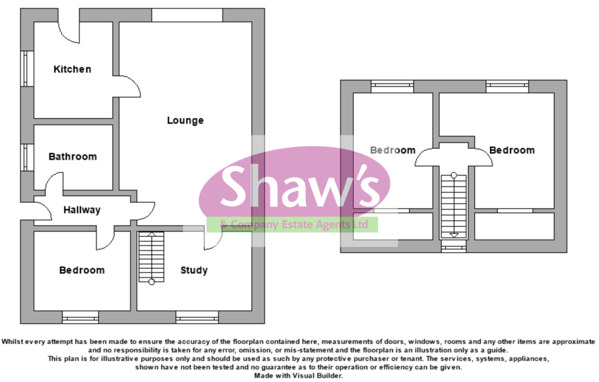 Floorplans For Willow Close, Kidsgrove