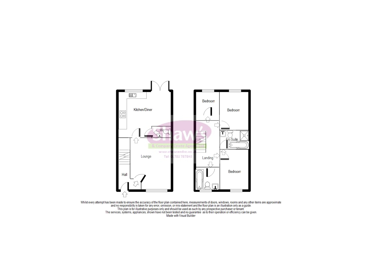 Floorplans For Essington Way, Brindley Village, Stoke-on-Trent