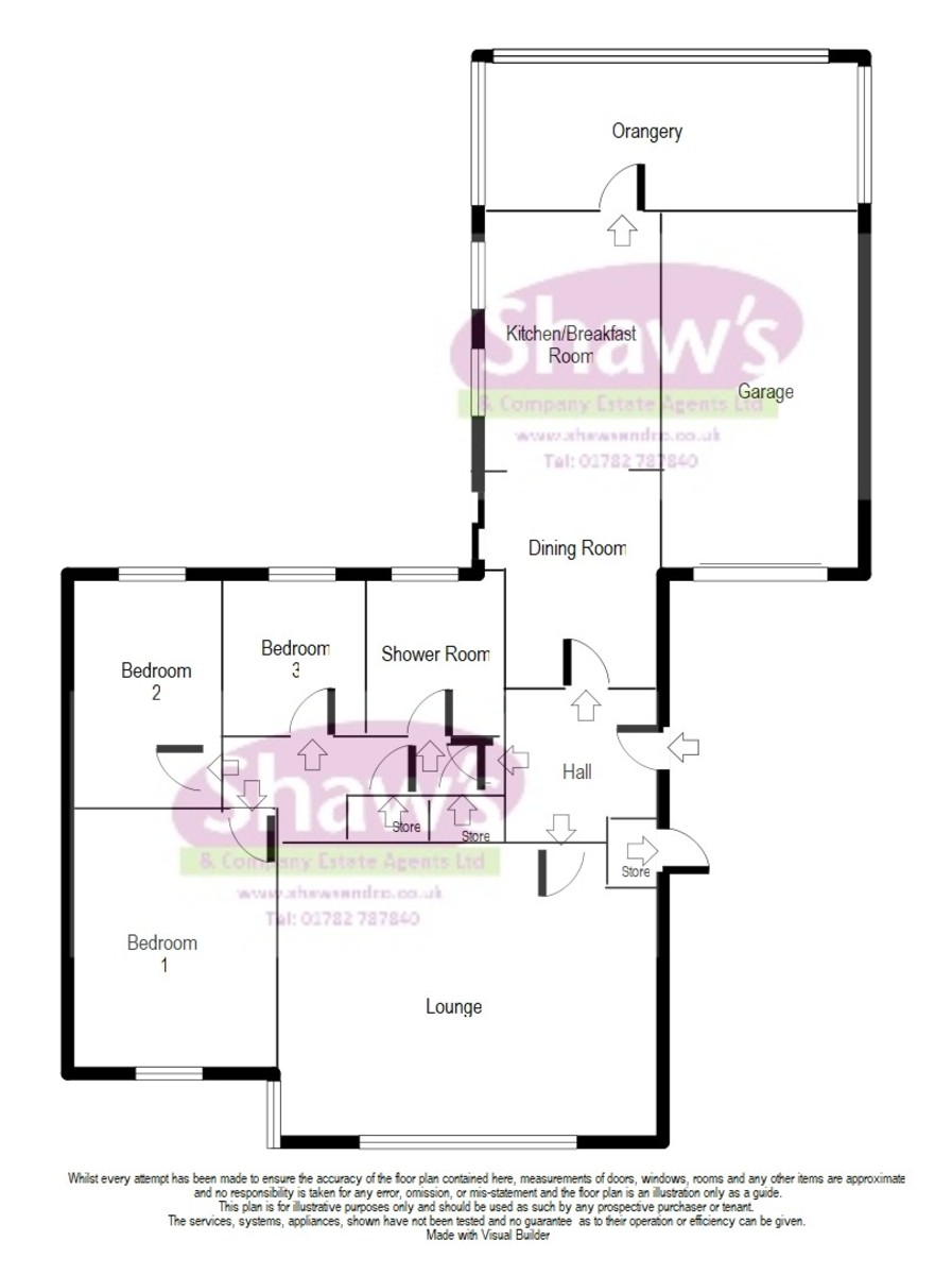 Floorplans For Chester Road, Talke, Stoke-on-Trent