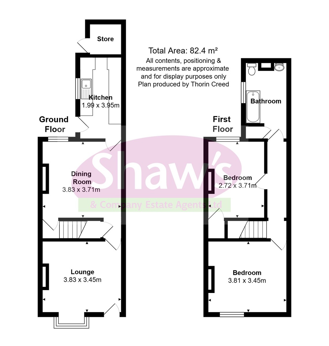 Floorplans For Stonebank Road, Kidsgrove, Stoke-on-Trent