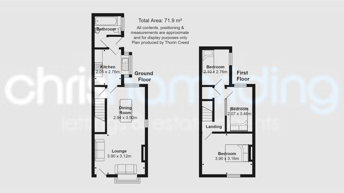 Floorplans For South Street, Mow Cop, Stoke-on-Trent