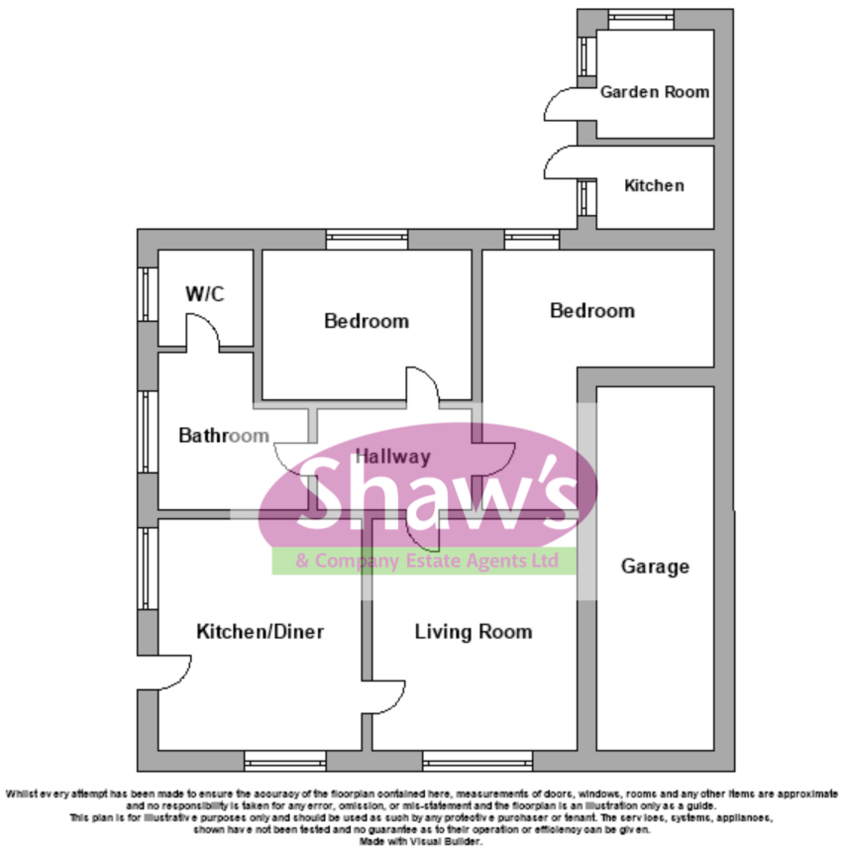 Floorplans For Woodlands Avenue, Talke, Stoke-on-Trent
