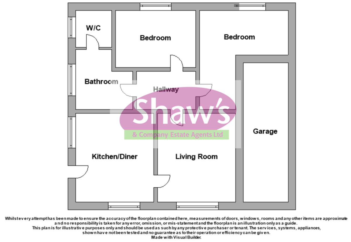 Floorplans For Woodlands Avenue, Talke, Stoke-on-Trent