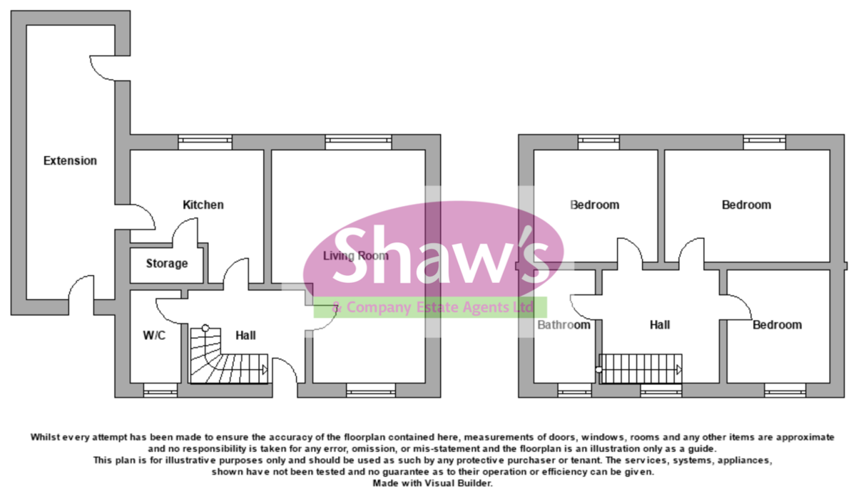Floorplans For Mitchell Avenue, Stoke-on-Trent