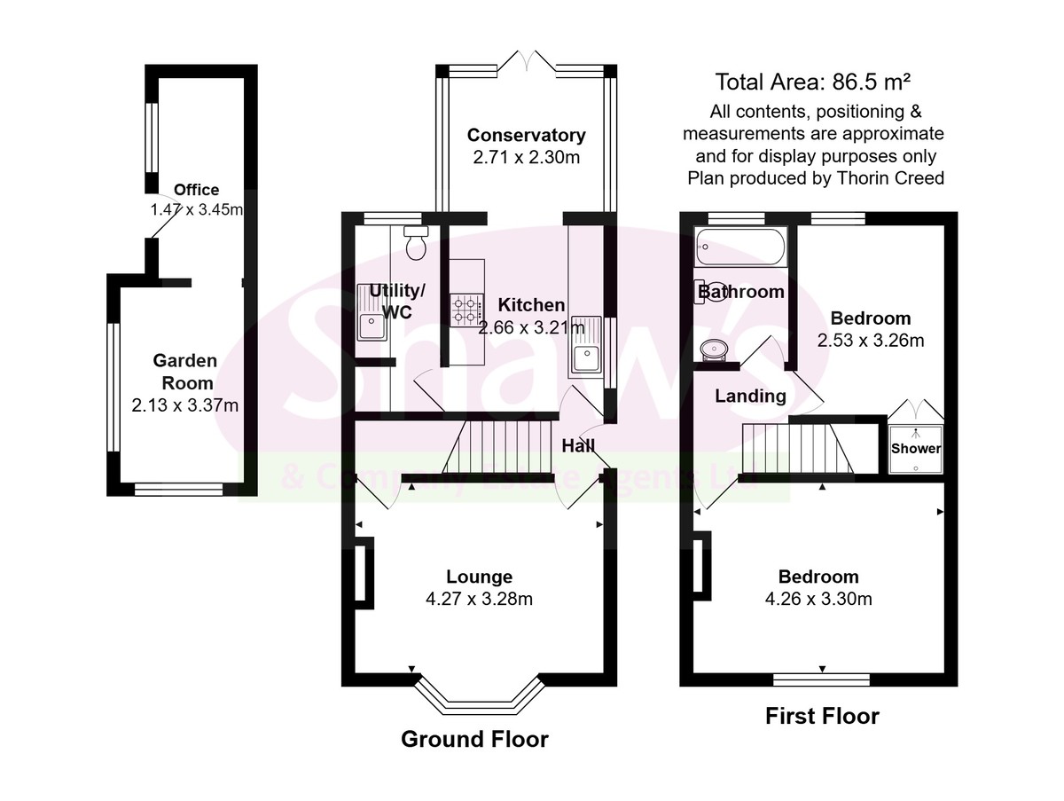 Floorplans For Brown Lees Road, Brown Lees, Stoke-on-Trent