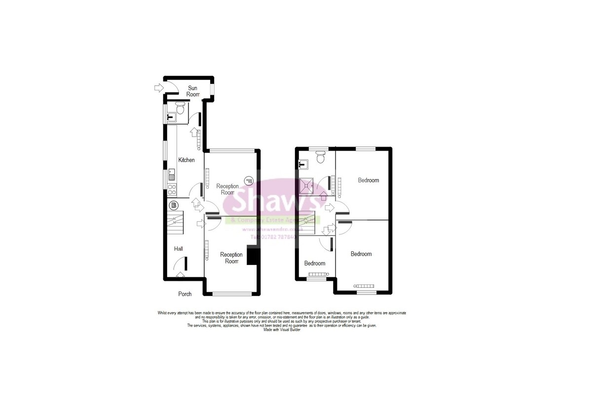 Floorplans For Clement Road, Stoke-on-Trent