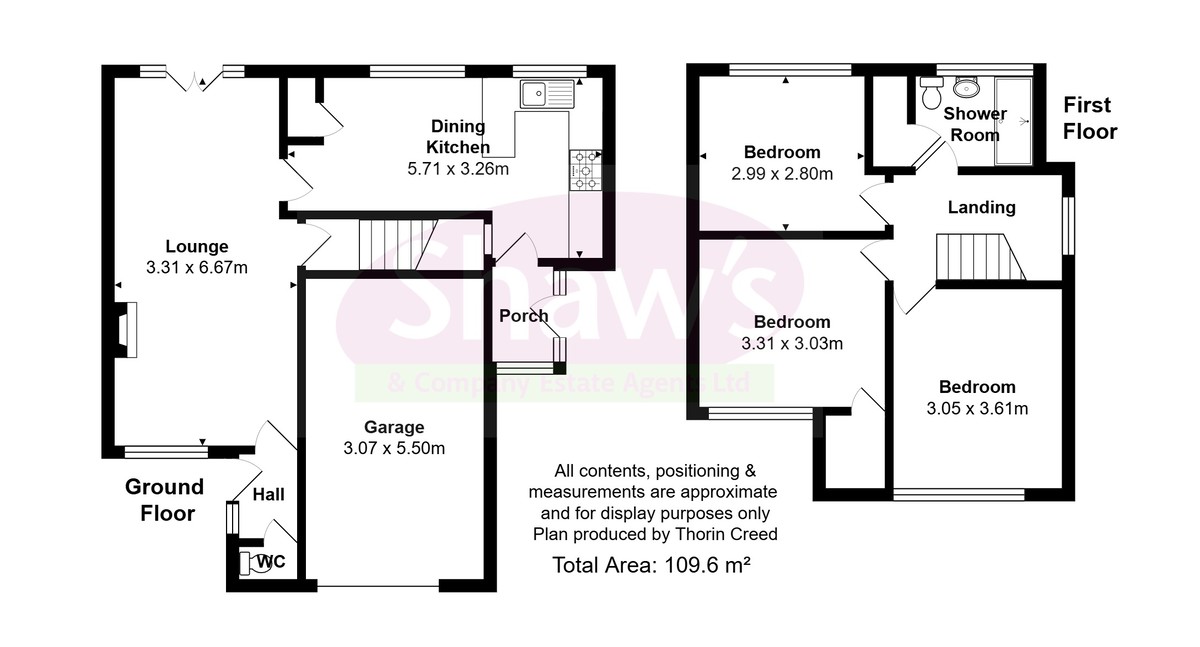 Floorplans For Coal Pit Hill, Talke