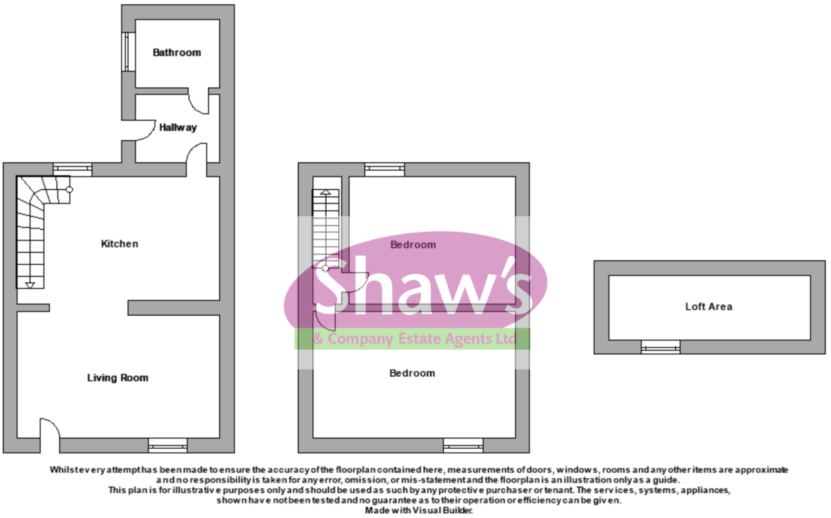 Floorplans For Bank Street, Rookery, Stoke-on-Trent