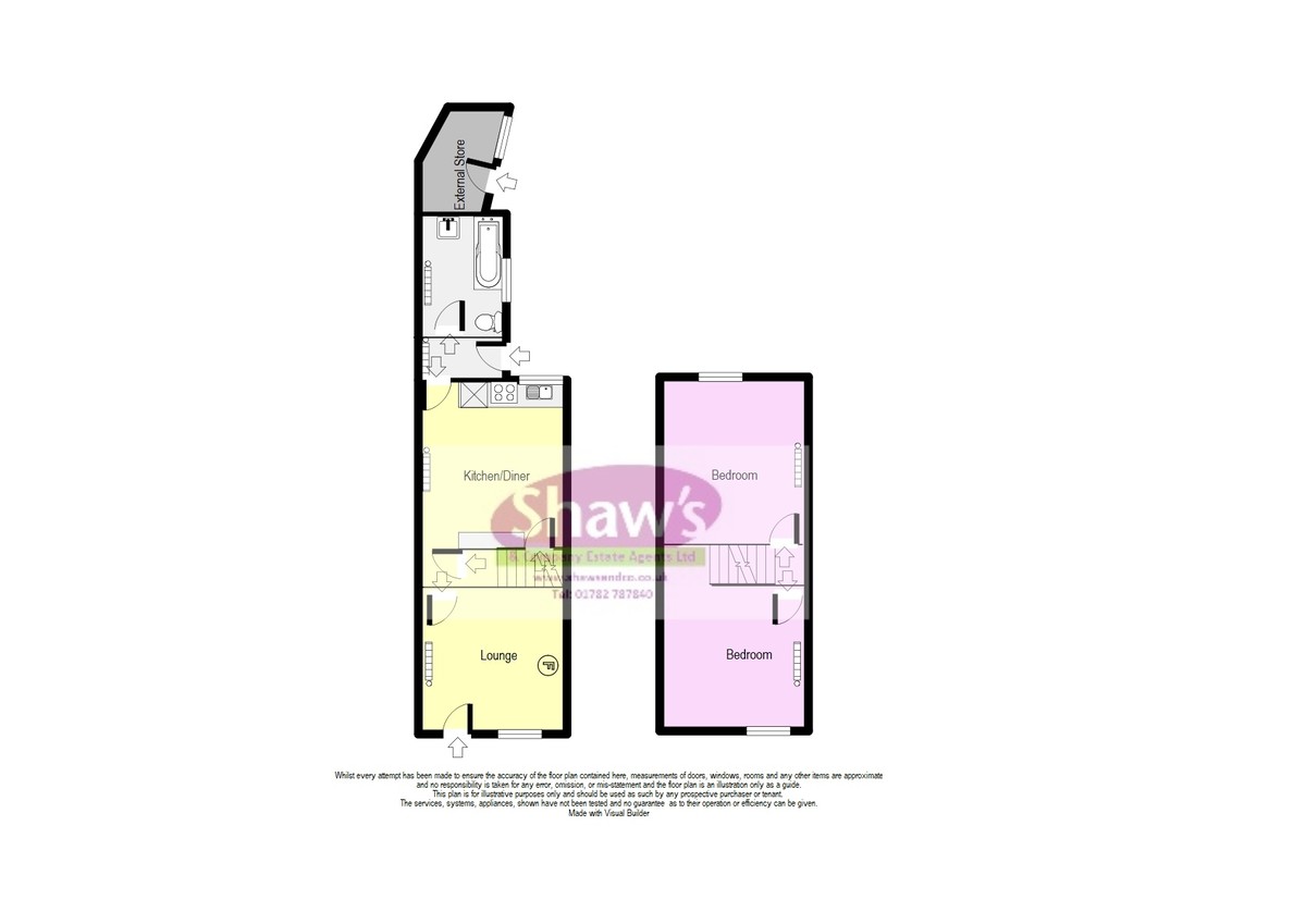 Floorplans For Rodgers Street, Goldenhill, Stoke-on-Trent