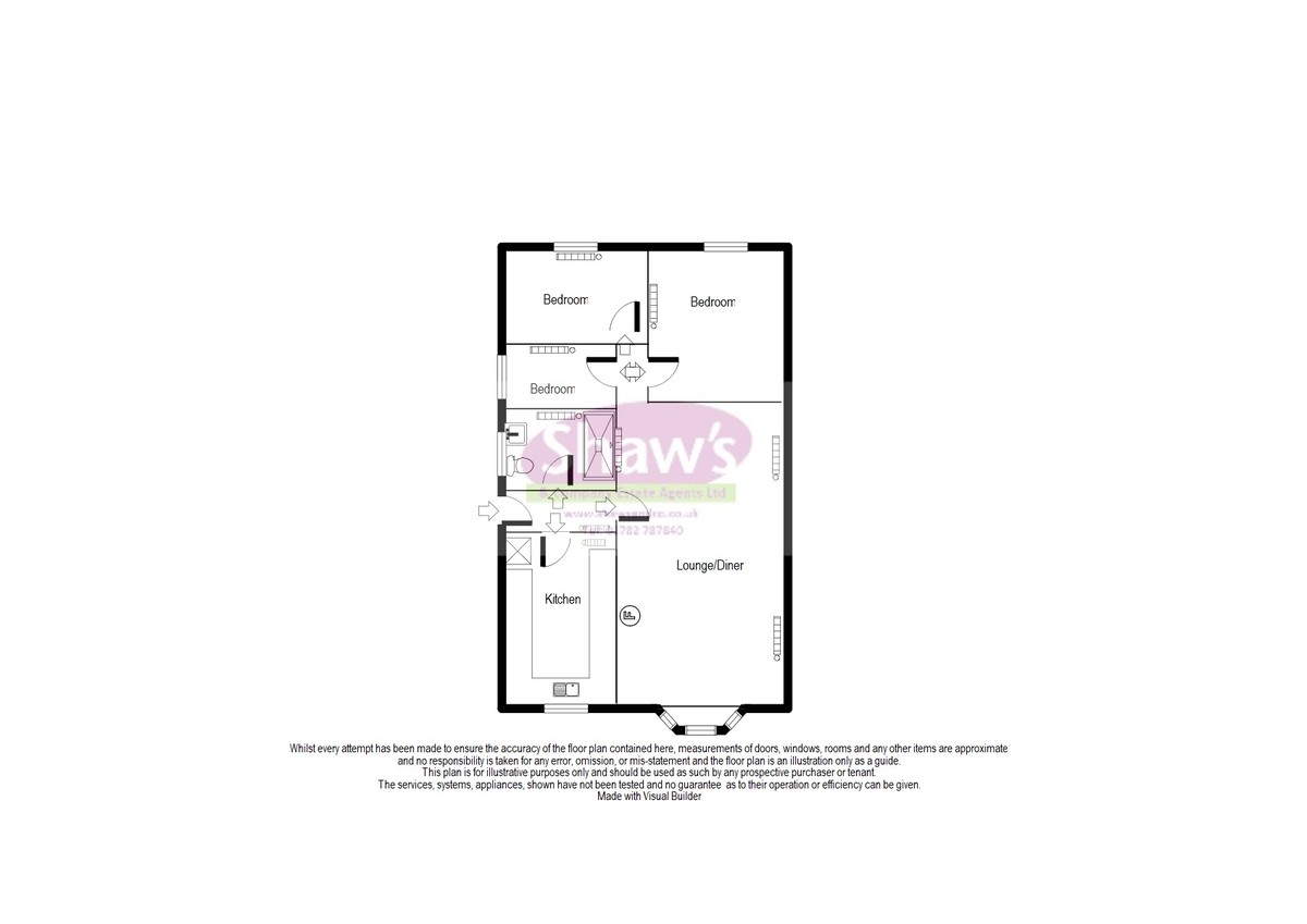 Floorplans For Laurel Drive, Harriseahead, Stoke-on-Trent