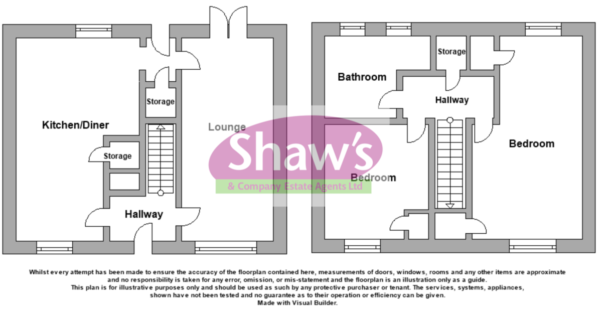 Floorplans For Shannon Drive, Goldenhill, Stoke-on-Trent