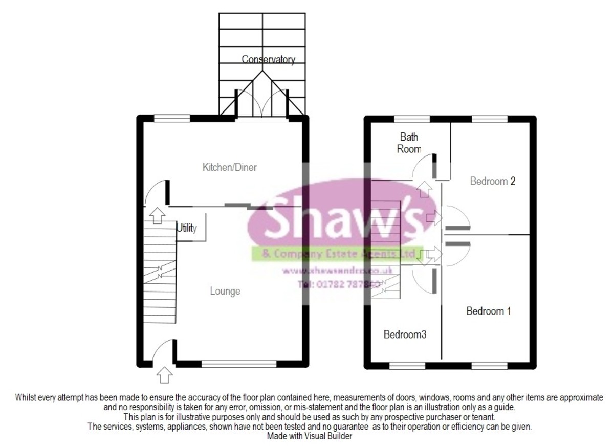 Floorplans For Peckforton View, Kidsgrove, Stoke-on-Trent