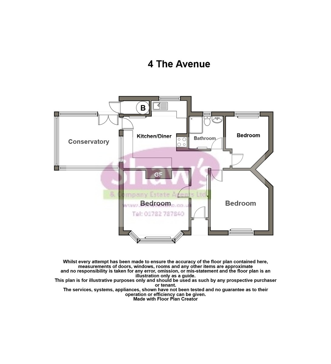 Floorplans For The Avenue, Kidsgrove, Stoke-on-Trent