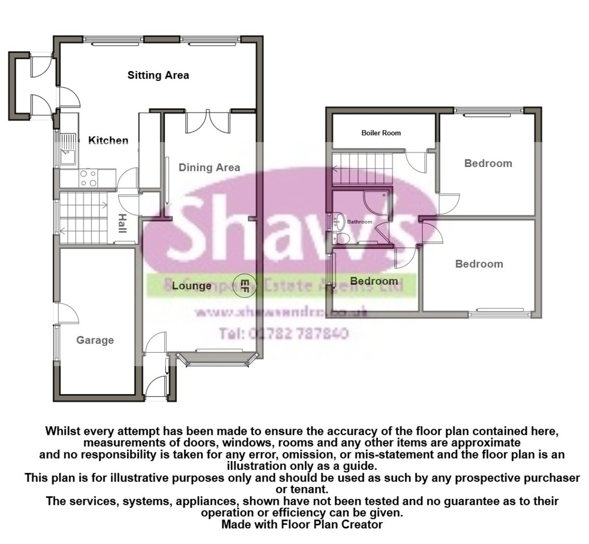 Floorplans For Kingsley Road, Talke Pits, Stoke-on-Trent