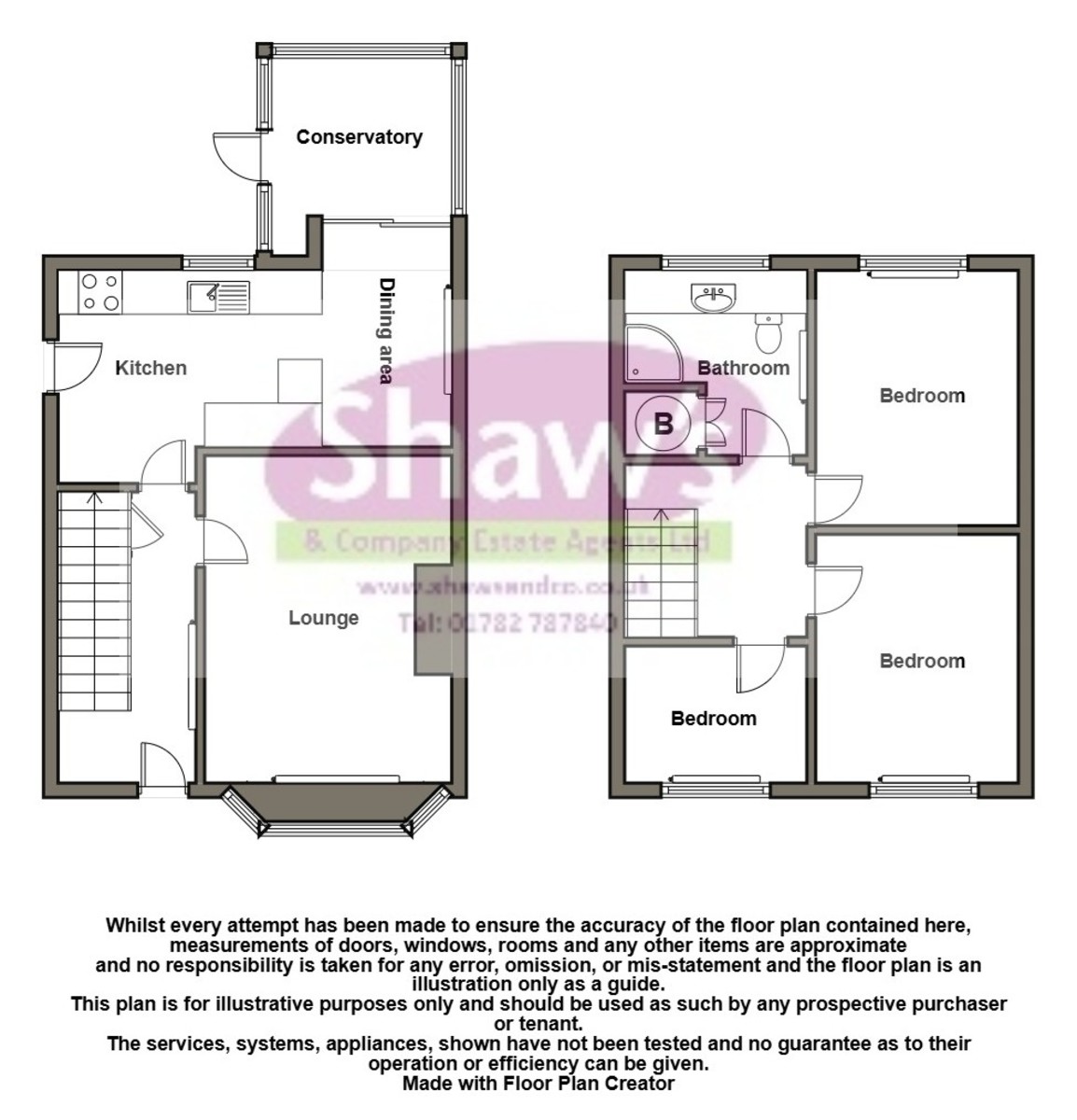 Floorplans For Oldhill Close, Talke Pits, Stoke-on-Trent