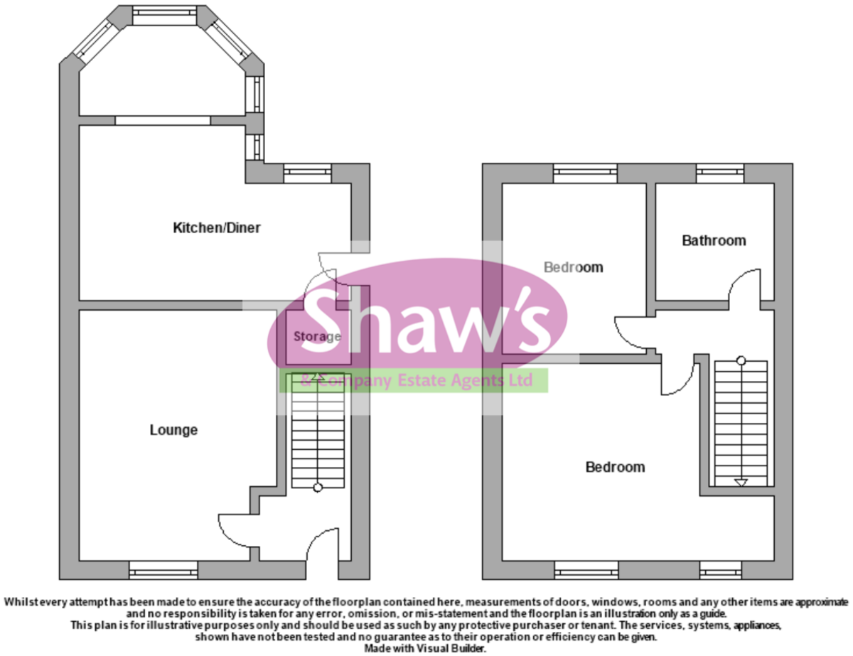 Floorplans For Barry Avenue, Bucknall, Stoke-on-Trent