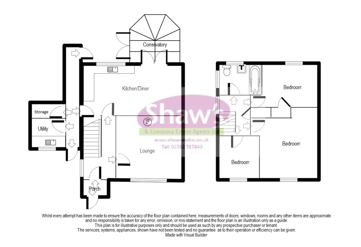 Floorplans For Wavertree Avenue, Scholar Green