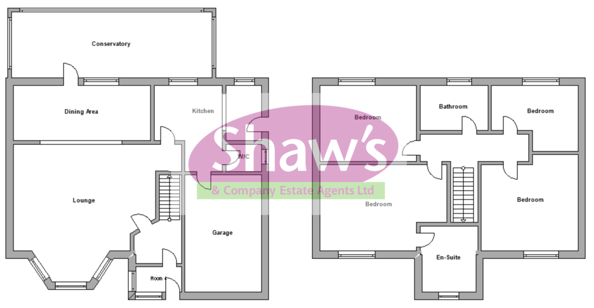 Floorplans For Calrofold Drive, Waterhays, Newcastle