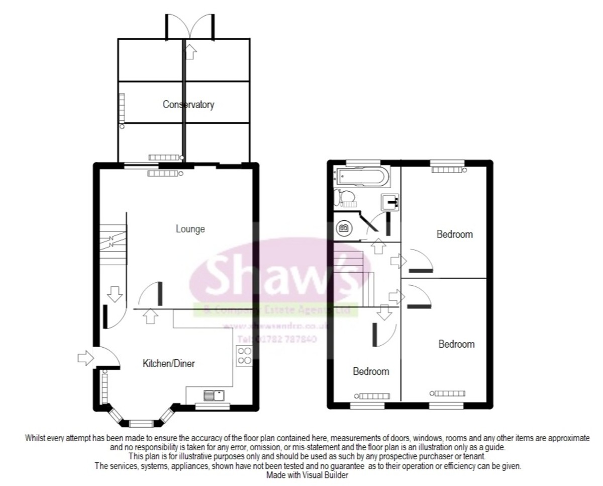 Floorplans For Rodgers Street, Goldenhill, Stoke-on-Trent
