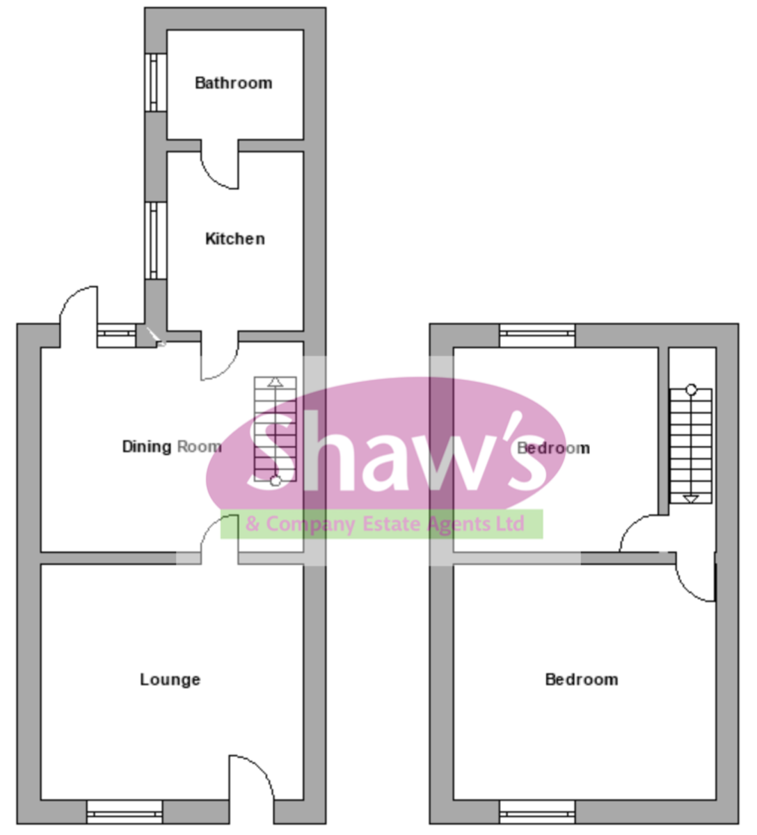 Floorplans For Chapel Lane, Harriseahead, Stoke-on-Trent