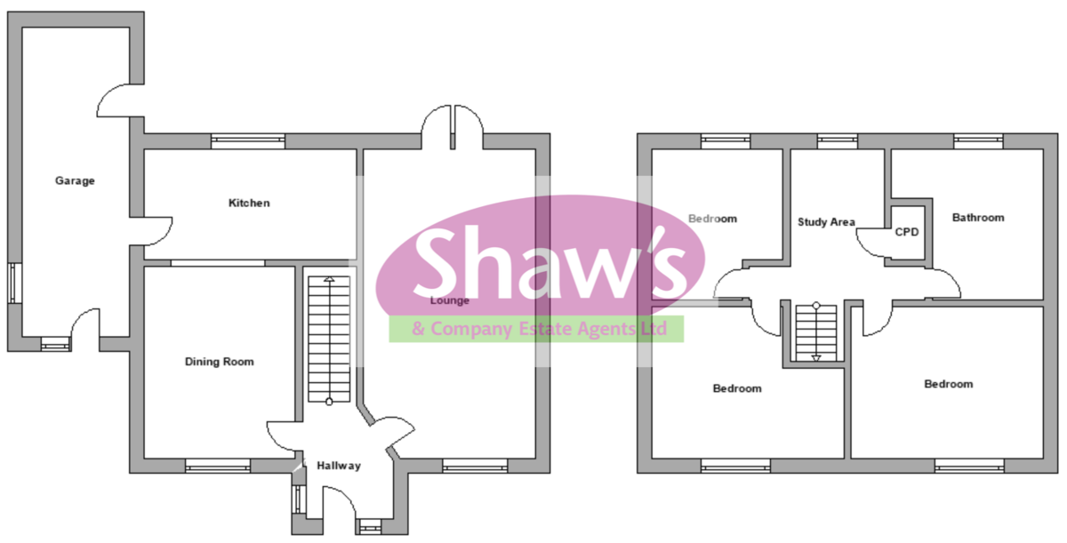Floorplans For Grove Avenue, Kidsgrove, Stoke-on-Trent