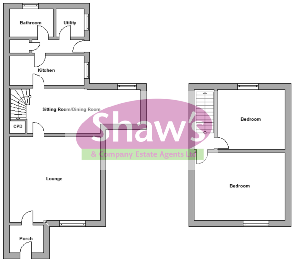 Floorplans For Liverpool Road, Kidsgrove, Stoke-on-Trent
