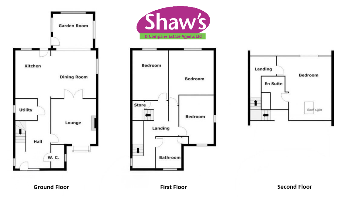 Floorplans For Scot Hay Road, Alsagers Bank, Stoke-on-Trent