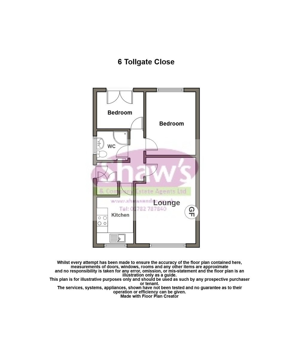 Floorplans For Tollgate Close, Talke, Stoke-on-Trent