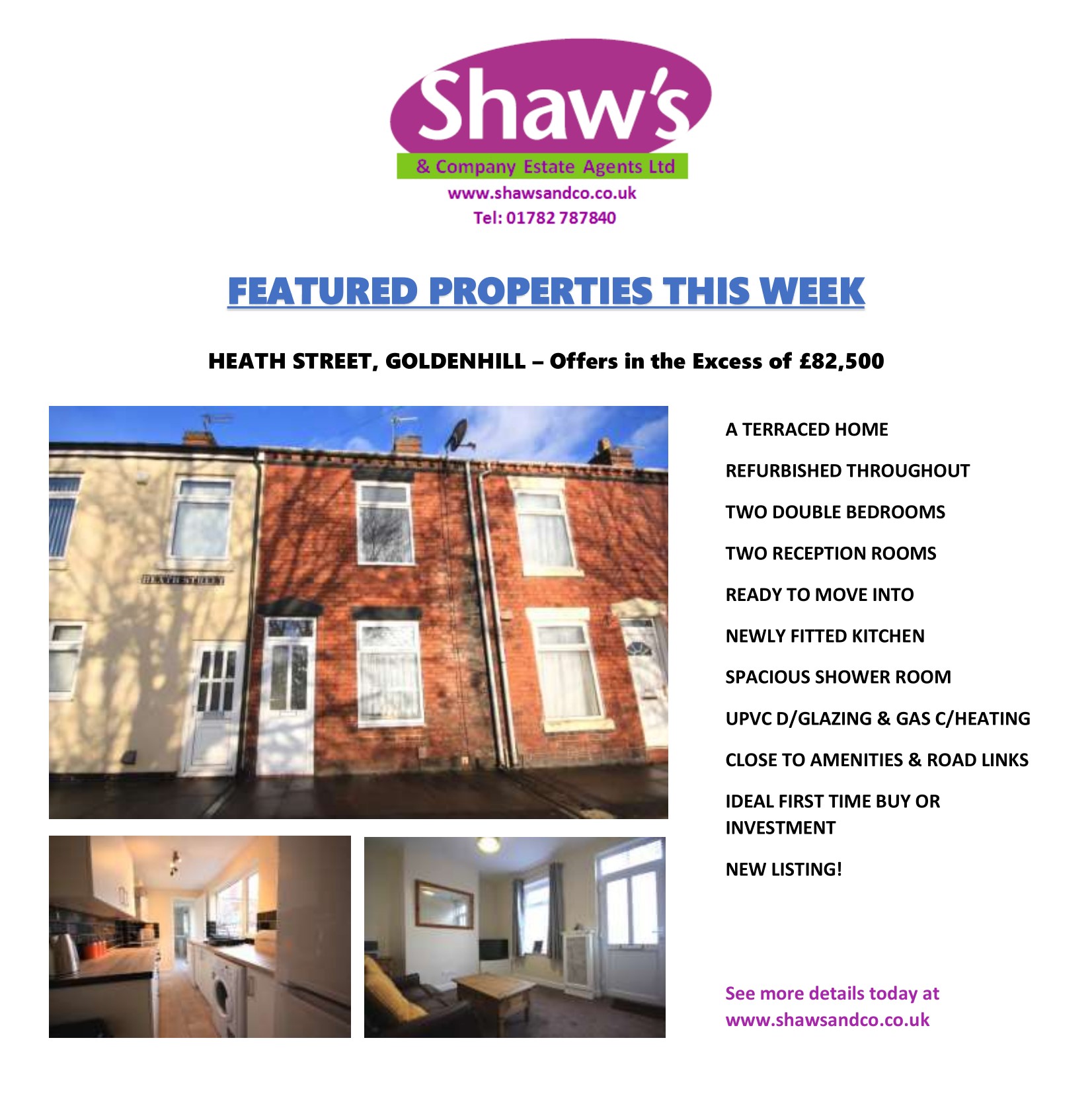 NEW & FEATURED PROPERTIES OF THE WEEK!