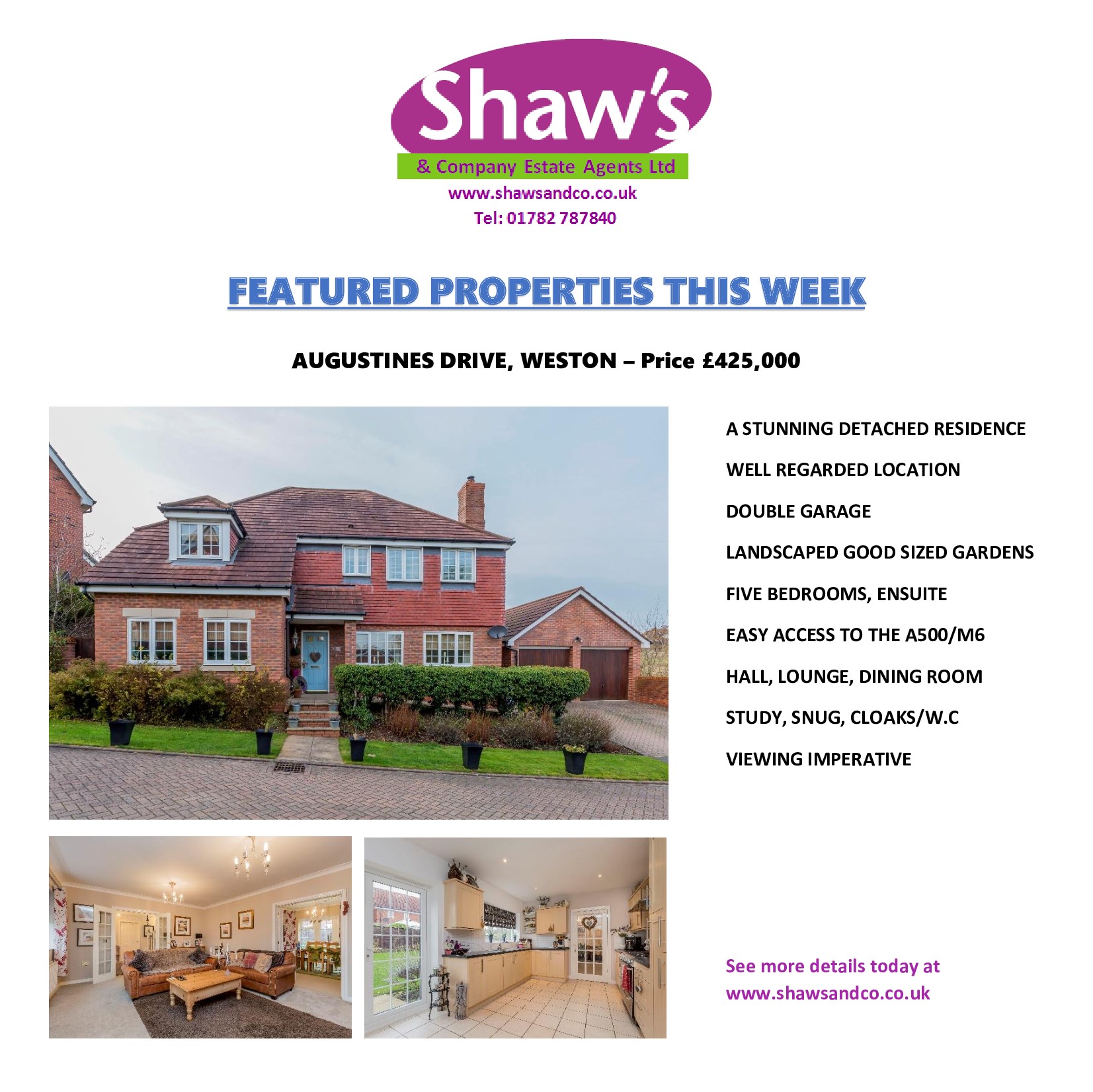 NEW & FEATURED PROPERTIES OF THE WEEK!