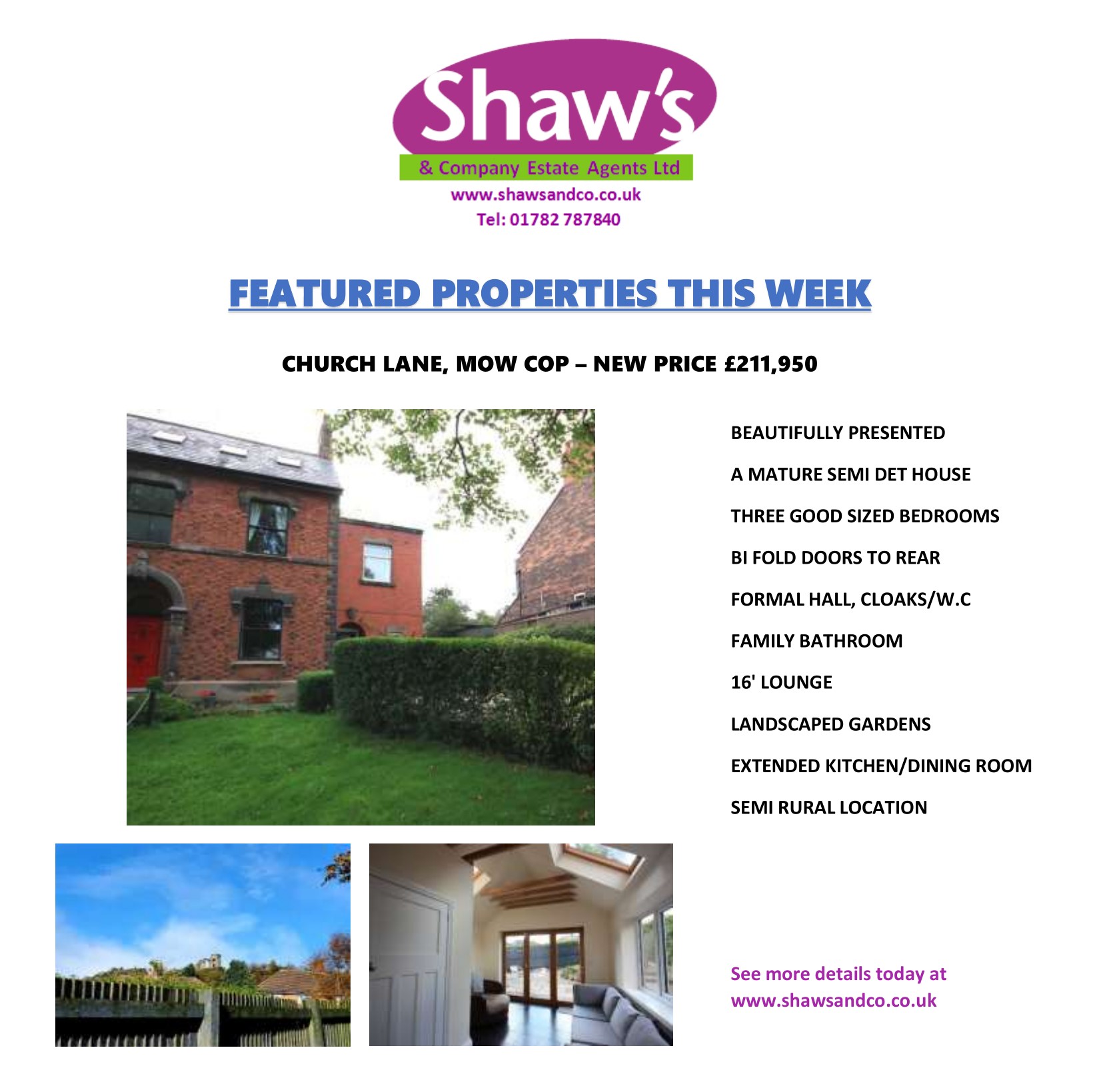 NEW & FEATURED PROPERTIES OF THE WEEK!