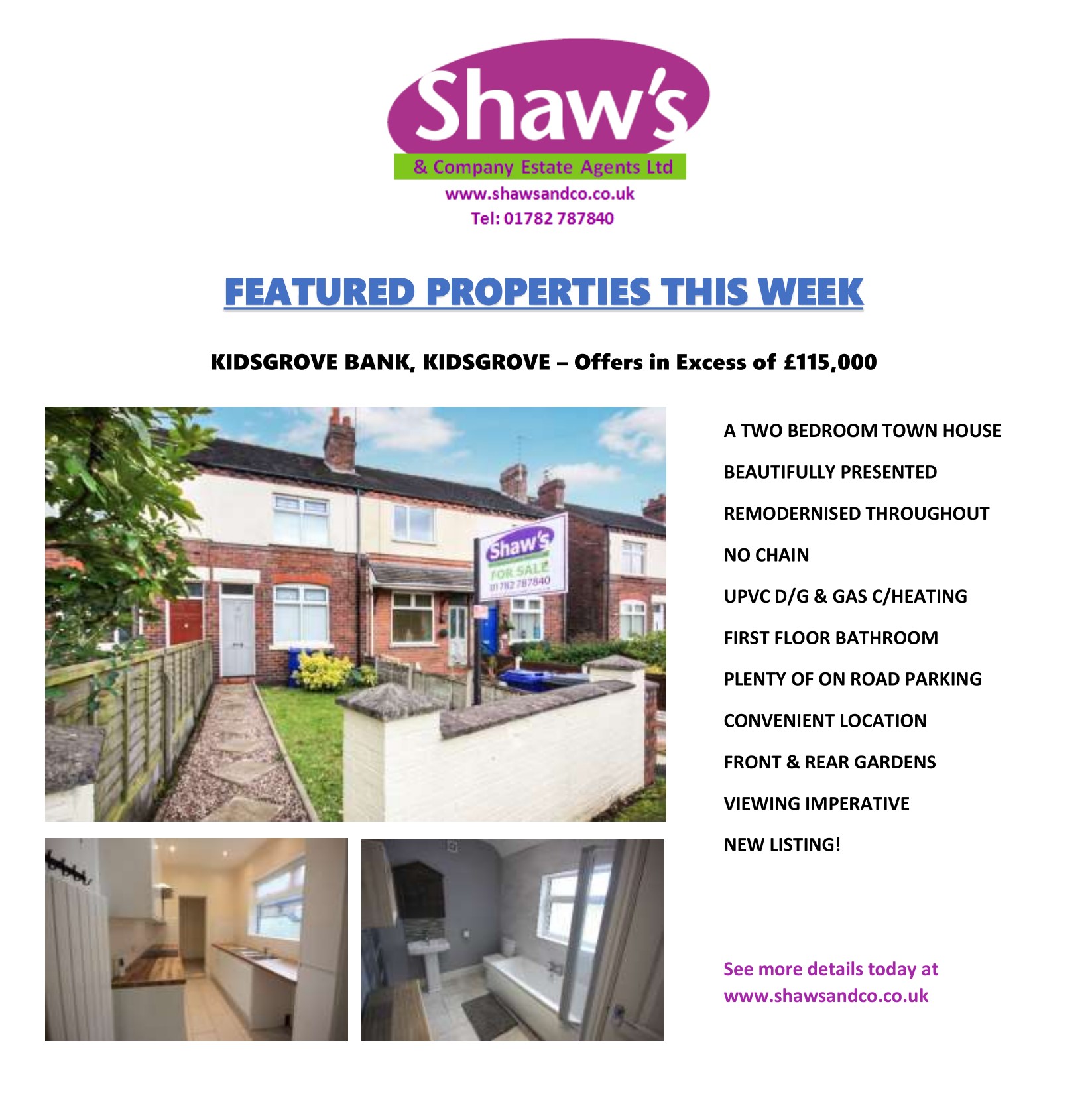 NEW & FEATURED PROPERTIES OF THE WEEK!